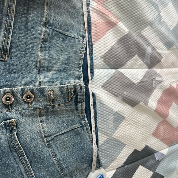 Cropped Wide Leg Denim Jeans - Picture 4 of 5